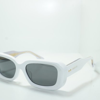 • GUCCI GG 1531SK 004 001 White Gray – Italy Designer Sunglasses