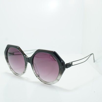 • ROUNDTEN FLO03 002 Black Gray – Japanese Designer Sunglasses