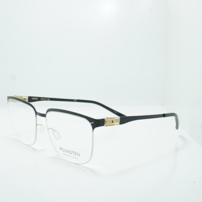 • ROUNDTEN HER04 020 Black – Japanese Designer Eyeglasses