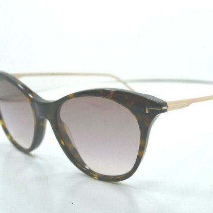 • TOM FORD MICAELA TF662 52F Havana Brown – Italy Designer Sunglasses
