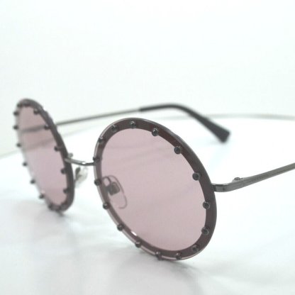 • VALENTINO VA 2010-B 3012/84 Gunmetal Pink – Italy Designer Sunglasses