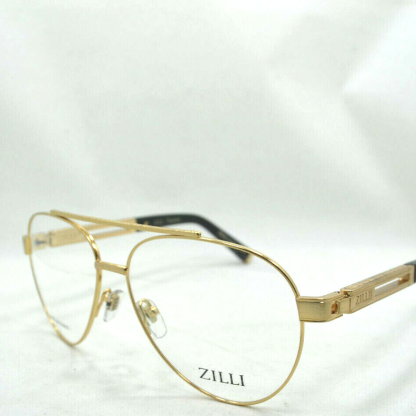 • ZILLI ZI 60006 C01 Gold – France Designer Eyeglasses